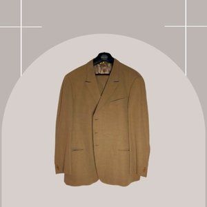 #10 - GIORGIO ARMANI - TAN SUIT (JACKET AND PANTS) - SIZE 44R